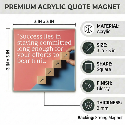 Picnuid Acrylic Picture Magnet | Style 0344m
