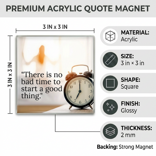 Picnuid Acrylic Picture Magnet | Style 0048m