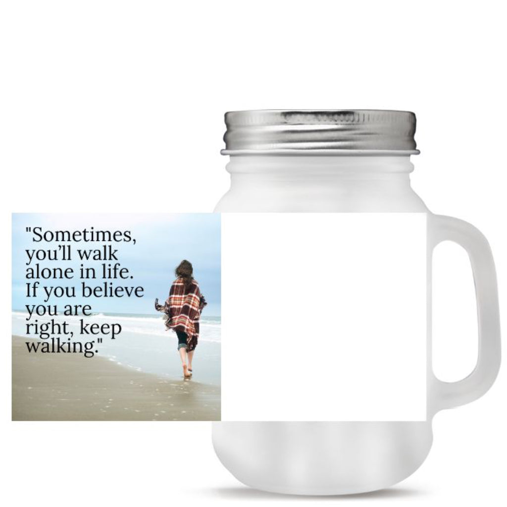 Picnuid Frosted Glass Jar | Style 0315fj